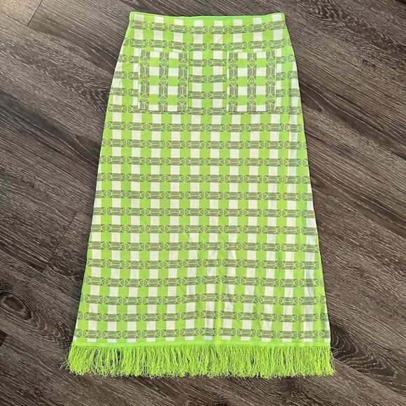 Baum Und Pferdgarten Callis Jacquard-Knit Midi Skirt - Picture 1 of 8